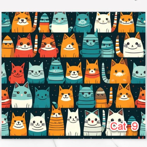 CATS TUMBLER CUP - 20 oz Stainless w Lid - Choose style- NWT for hot/cold - Picture 8 of 14